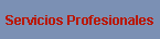 Servicios Profesionales