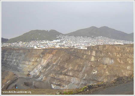 Foto mineria en cerro de pasco